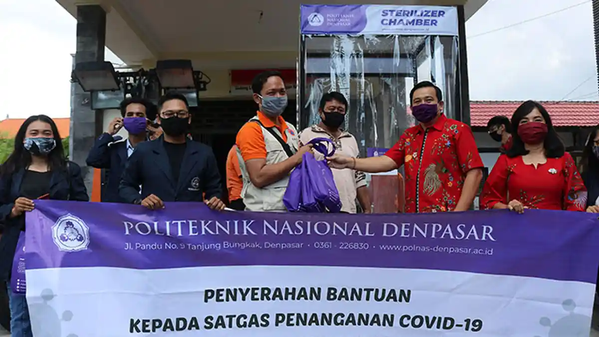 ‘POLNAS Peduli’ Serahkan Bantuan Alat Kesehatan Kepada Satgas Penanganan COVID-19 Provinsi Bali