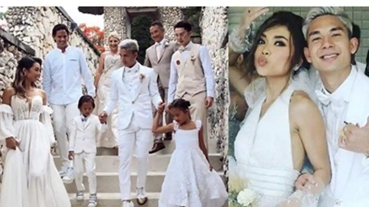 Potret Pernikahan Kim Kurniawan di Bali, Ada Irfan Bachdim & Istri, Dihadiri Keluarga dan Sahabat