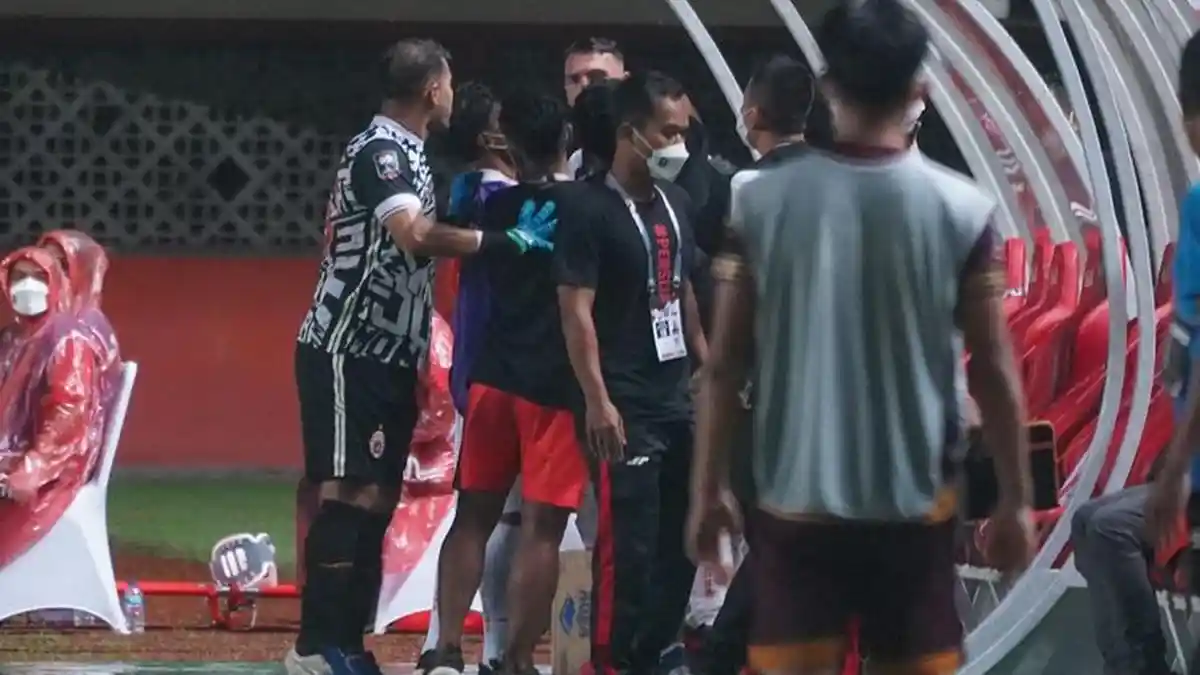 Marko Simic- Andritany Nyaris Begoco, Persija Vs PSM Tanpa Gol, Semifinal Leg Pertama Piala Menpora