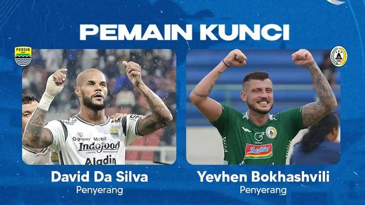 Live Streaming Indosiar Persib vs PSS Sleman Kick Off 15.00 WIB, Susunan Pemain