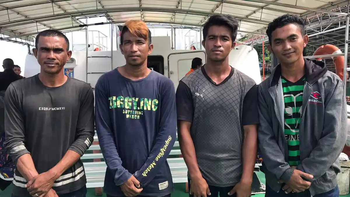 4 Awak KM Lintas Laut 3 Disambut Haru Keluarga, Bakal Adakan Syukuran Tolak Bala