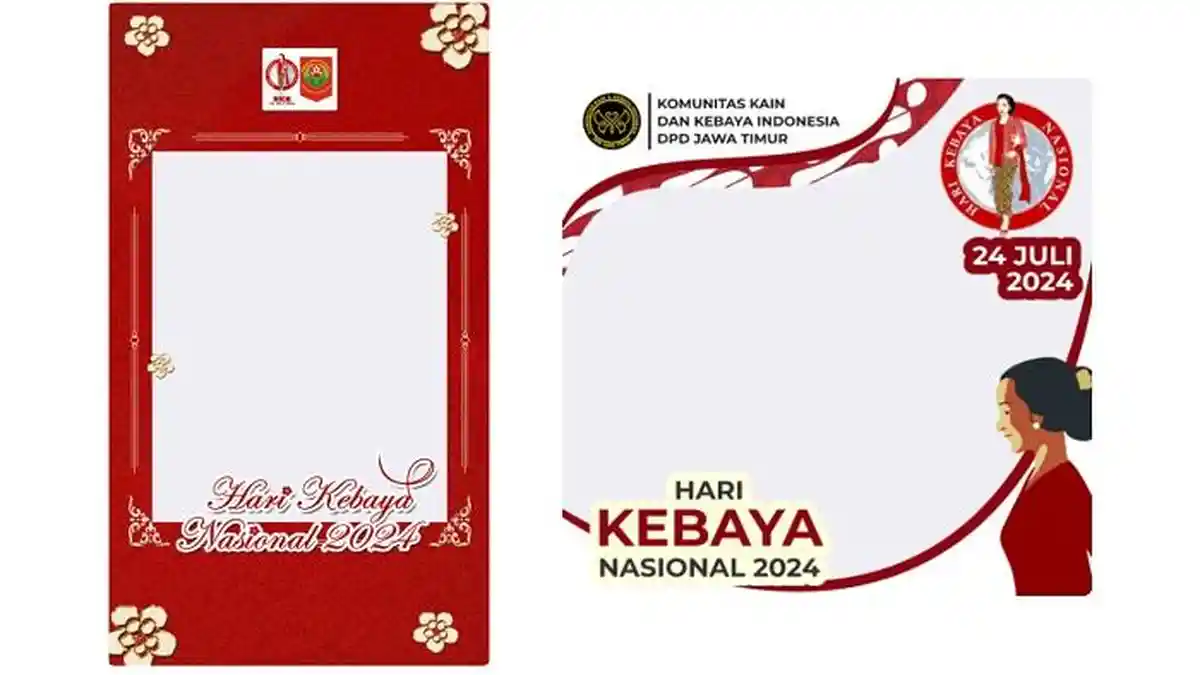 10 Link Twibbon Hari Kebaya Nasional 24 Juli 2024