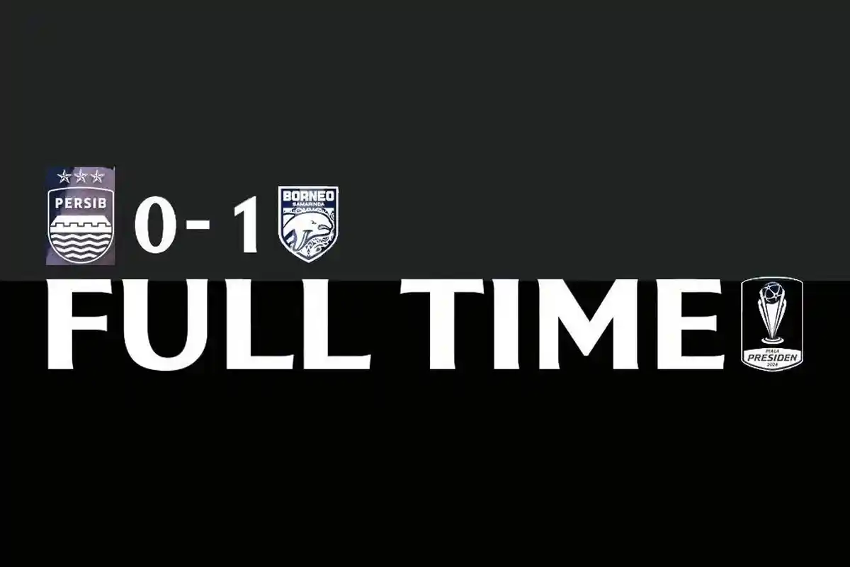 Persib Bandung Kalah vs Borneo FC, Bojan Hodak: Ada Kesalahan, Masih Ada Waktu Perbaikan