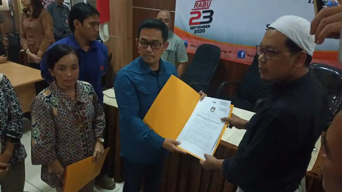 Tak Terima Hasil KPU Solo, Tim Paslon Independen Alam akan Lapor ke Bawaslu