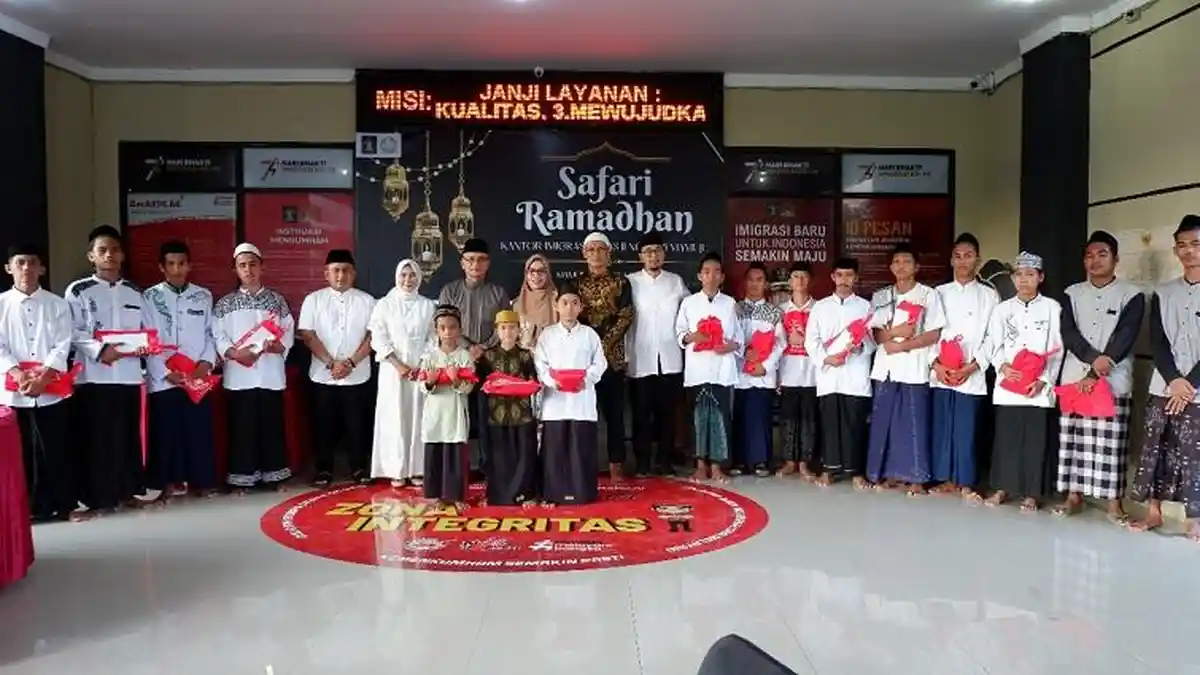 Safari Ramadhan, Kantor Imigrasi Mamuju Disambangi Kakanwil Kemenkumham Sulbar