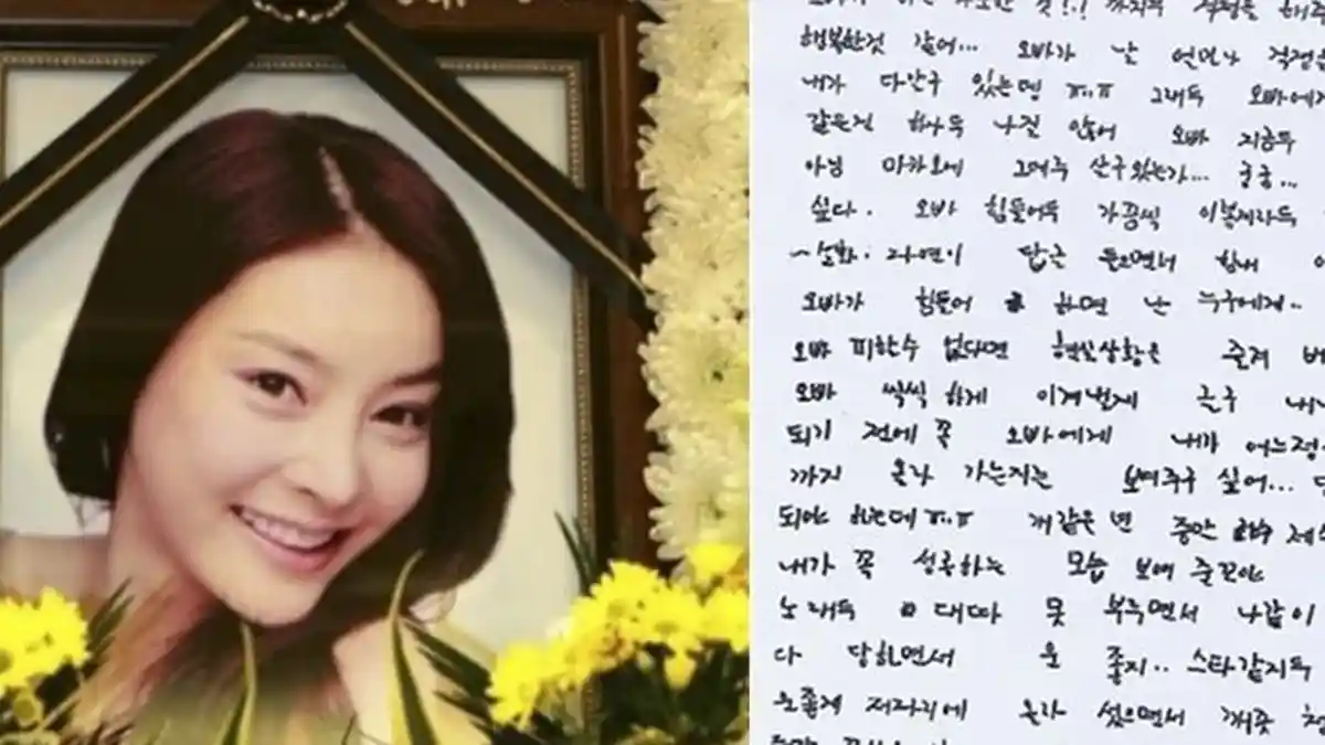 Tewas Depresi Jadi Budak Seks 31 Pria, Terbongkar Isi Surat Jang Ja Yeon 'BBF': Balaskan Dendamku
