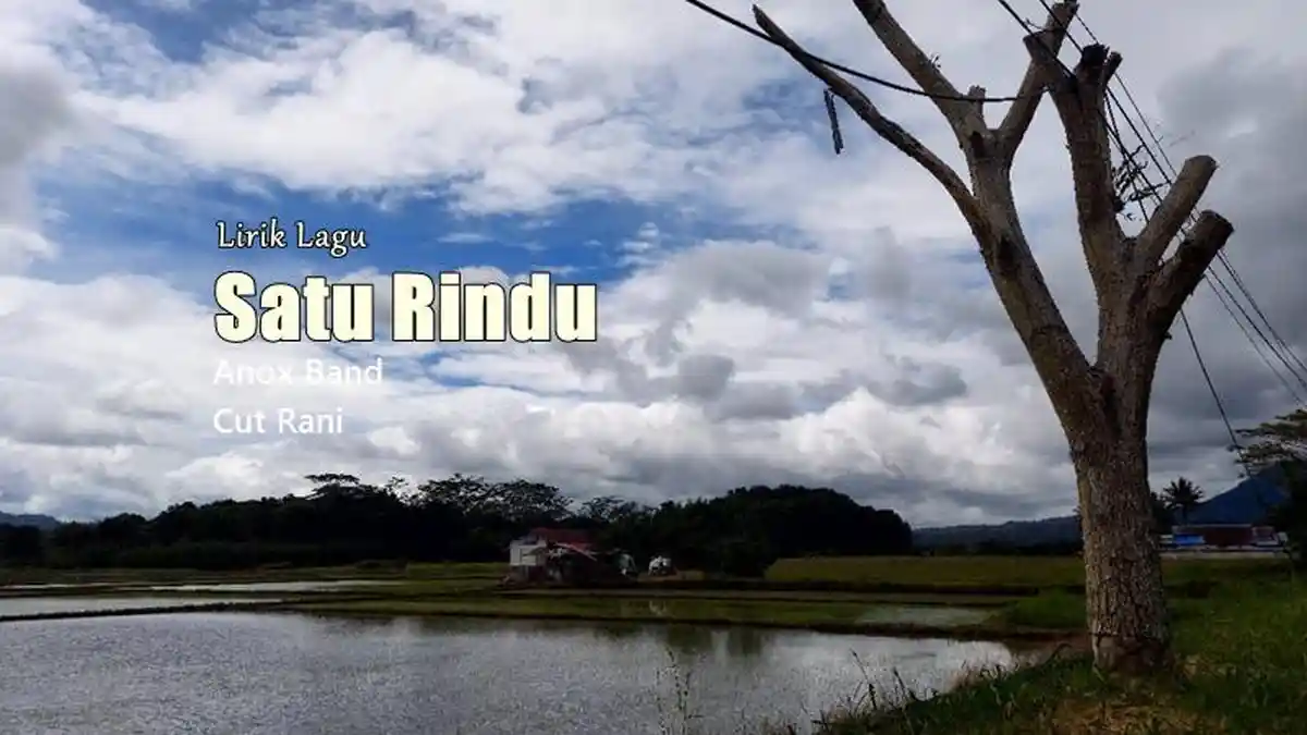 Lirik Lagu Satu Rindu - Anox Band feat. Cut Rani