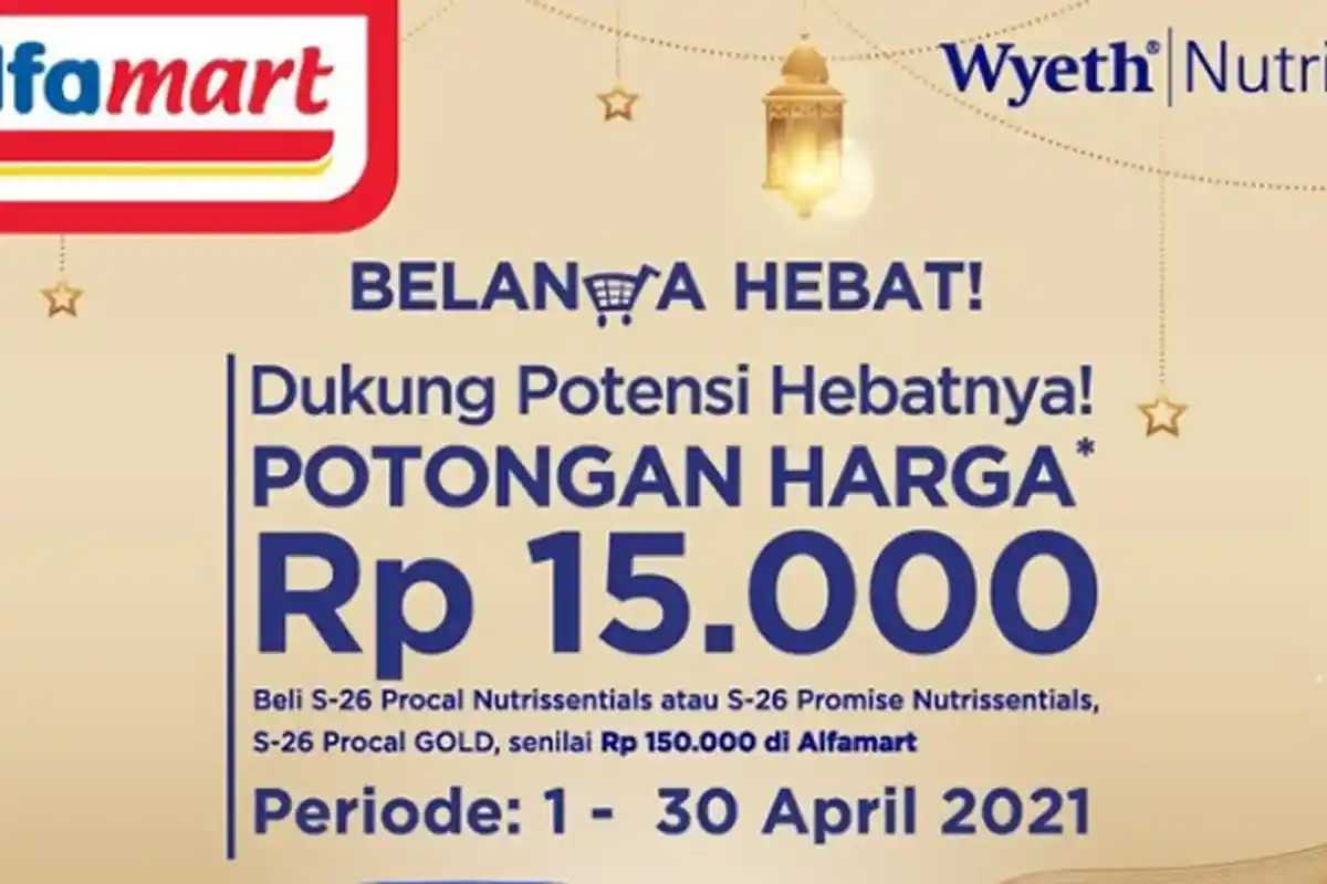 Promo Alfamart Senin 5 April 2021 Paket Ramadhan Hemat Diskong 20 Persen, Ada Voucher Rp 10.000