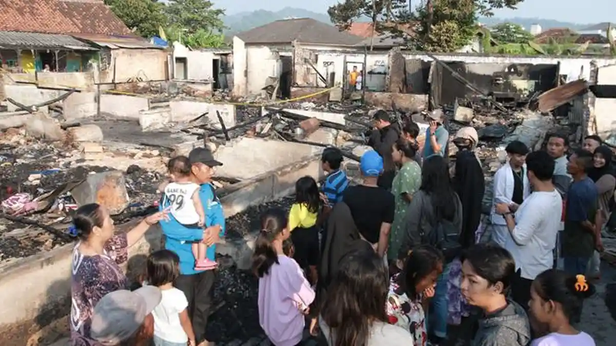 Ibu dan Anak Meninggal Kebakaran di Kota Karang, Ayu Terobos Kobaran Api Selamatkan Putrinya