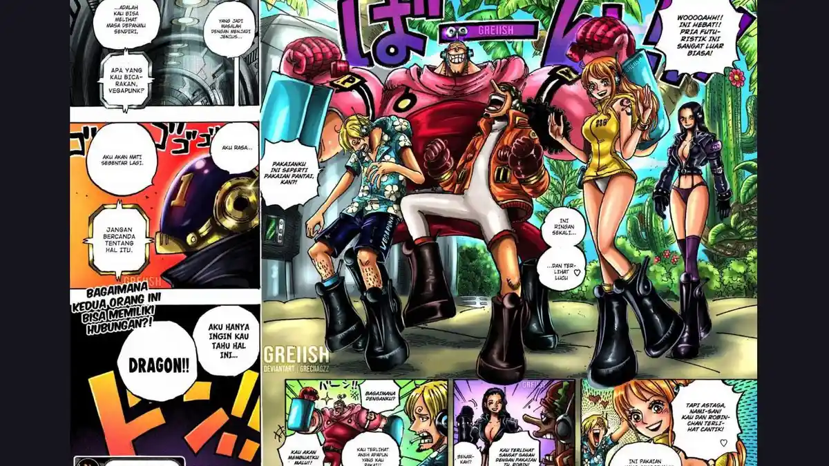 Link Baca dan Spoiler Manga One Piece 1065: Dibantu Vegapunk, Luffy Memasuki Mode Gear 6