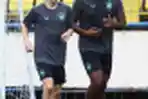 Dua Pamain PSIS Taisei Marukawa dan Carlos Fortes Jalani Latihan