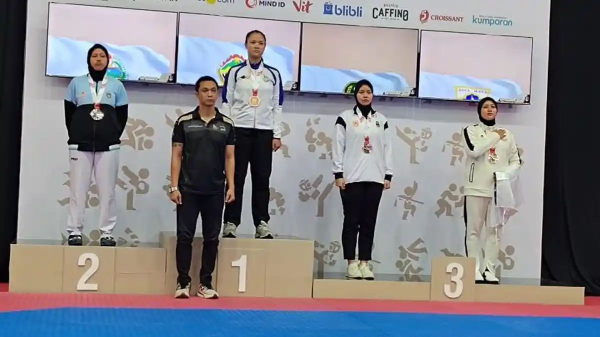 Taekwondo Sumut Sumbang Medali Perak di Hari Pertama PON Beladiri II di Kudus