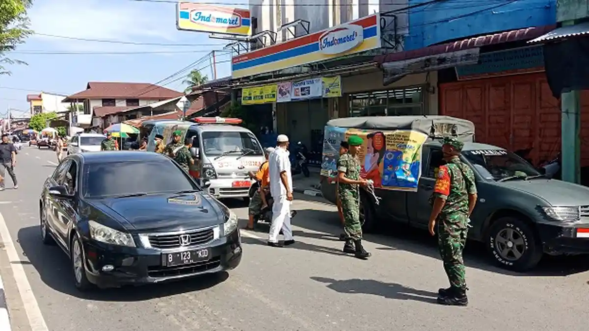 Batalyon Yonif 116 GS Meulaboh Ikut Cegah Penyebaran Virus Corona, Ini Langkah yang Dilakukan