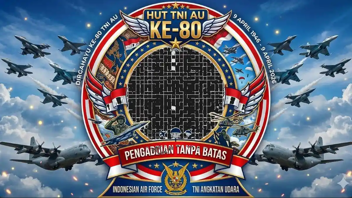 30 Link Twibbon HUT Ke-80 TNI AU 2026, Dilengkapi dengan Cara Mudah Unggah di Media Sosial