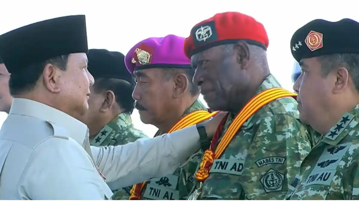 Sosok Darius Bayani Putra Papua Dianugerahi Bintang Sakti, Anak Buah Prabowo saat Operasi Mapenduma