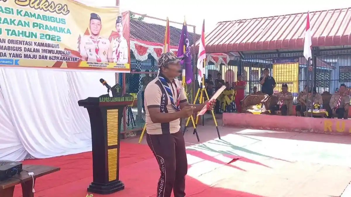 Pramuka Lapas Labuhan Bilik Unjuk Gigi di Kegiatan Kursus Orientasi Kamabigus se-Kwarcab Labuhanbatu