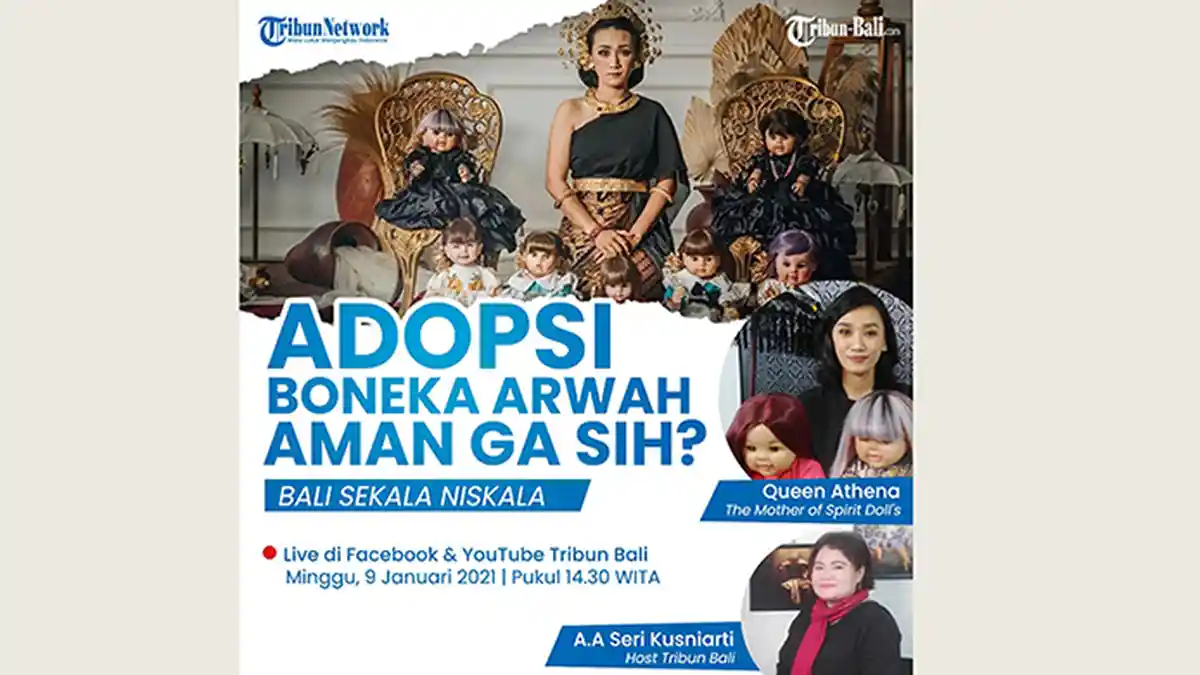 Spirit Doll’s Viral, Queen Athena Sebut Boneka Hanya Wadah Arwah