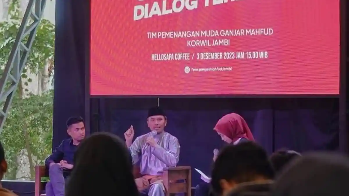 Ketua TPD Edi Purwanto Buka Dialog dengan Tim Milenial Ganjar-Mahfud