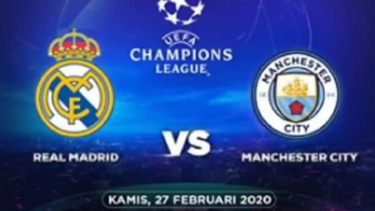 6 LINK Live Streaming TV Online SCTV Real Madrid vs Man City, Akses di Sini Tonton Gratis di HP