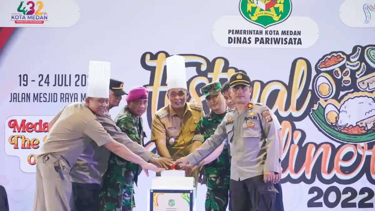 The Kitchen of Asia Resmi Dibuka, Aulia: Walikota Bobby Ingin Bangkitkan Pariwisata Melalui Kuliner