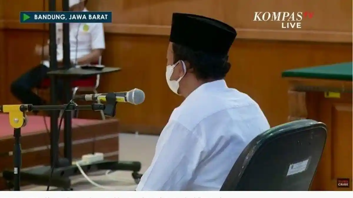 Herry Wirawan Guru yang Cabuli 13 Santriwati Divonis Penjara Seumur Hidup, Ketua P2TP2A Beri Respons