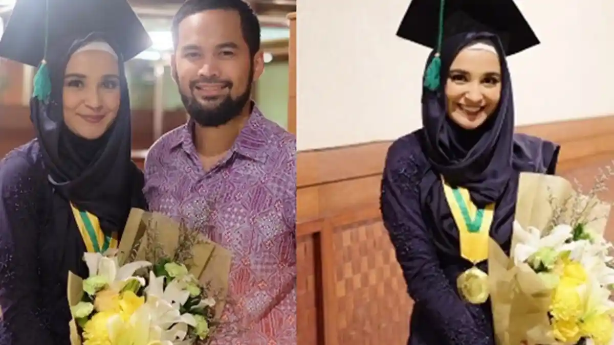 Meski Sudah Nikah dan Punya Anak, Shireen Sungkar Berhasil Jadi Sarjana, IPK nya Wow!