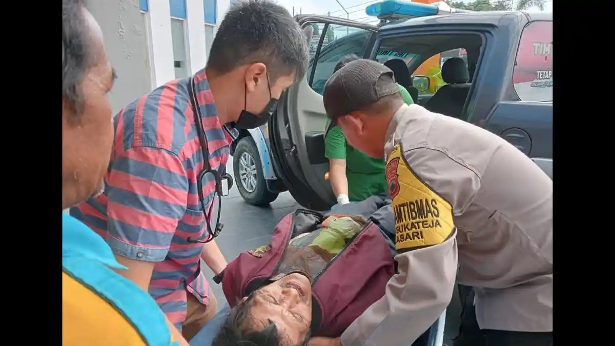 Kecelakaan Bus Tabrak Sepeda Motor di Bukateja Purbalingga, Begini Nasib Pemotor