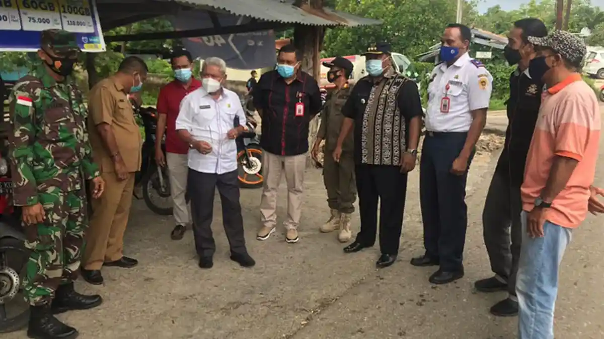 Wakil Wali Kota Kupang Pantau Operasi ProKasih di Perbatasan Kota 