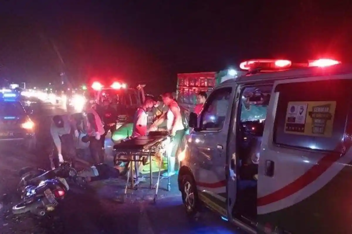 Pengendara Motor Tewas di Jalinbar Pringsewu Lampung, Diduga Korban Tabrak Lari