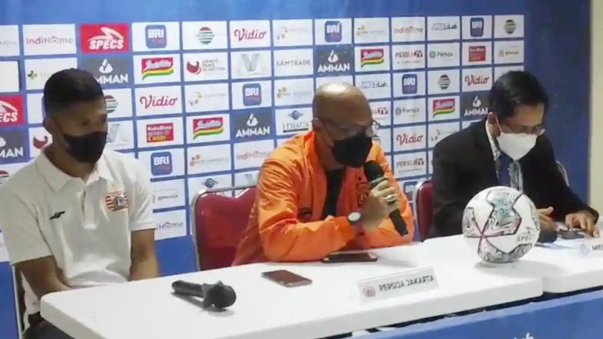 Pelatih Persija Sebut Determinasi Tinggi jadi Kunci Keberhasilan Taklukkan PSM