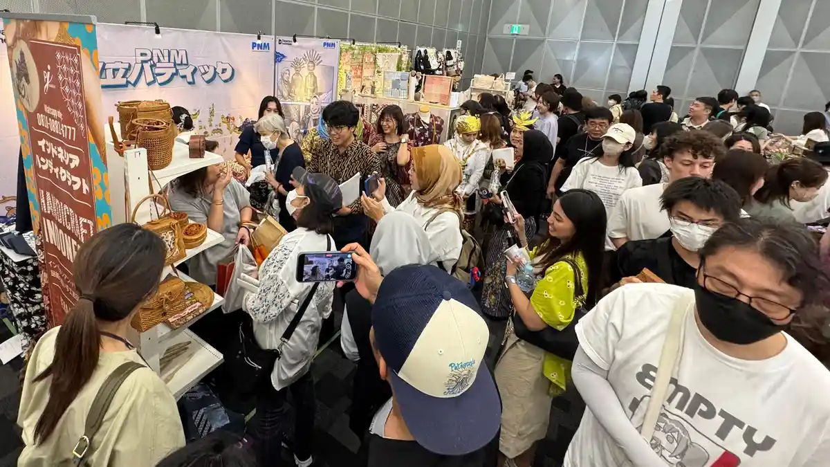 Pameran Handicraft Indonesia ke-2 Sukses Besar di Tokyo Dome Jepang