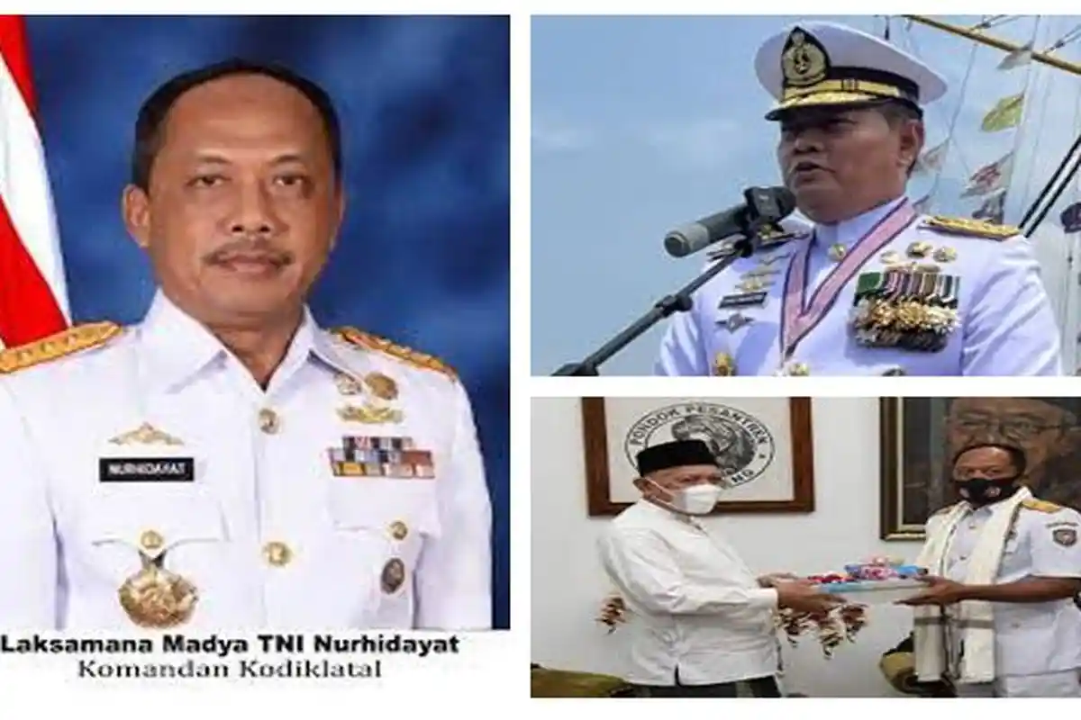 Laksdya Nurhidayat, Calon Kuat Gantikan Yudo Margono Jadi KASAL, Begini Jenjang Kariernya