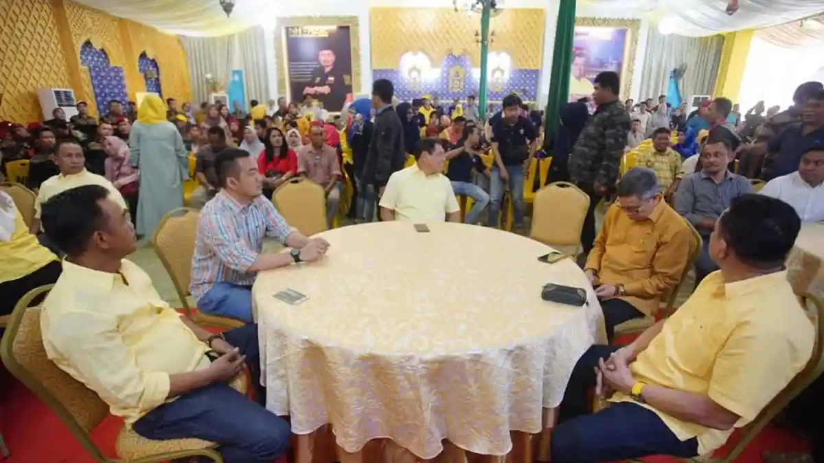 Kumpul Relawan, NH-Aziz Ucapkan Terima Kasih atas Perjuangan