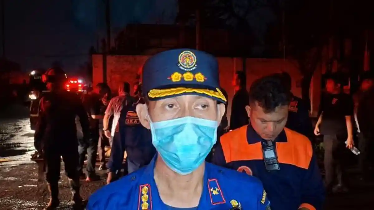 5 Jam Berjibaku dengan Api, Kebakaran di SPBE Cimuning Bekasi Padam 