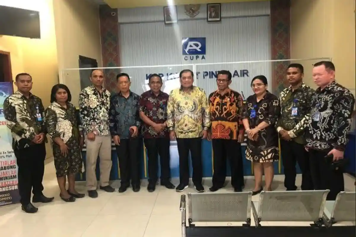 NTT Role Model Koperasi Pilar Negara, Nurdin Halid Jadi Anggota Kopdit Serviam