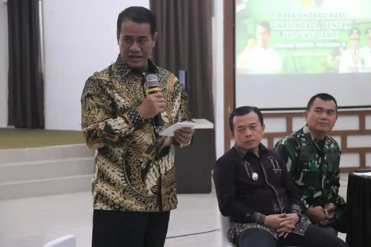 Mentan Amran Sulaiman Sebut Jambi Akan Jadi Pilot Project Pengembangan Tanaman Gandum