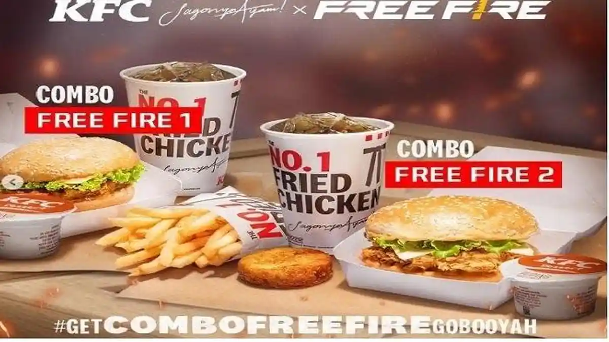Promo KFC Menarik Hari Ini Sabtu, Para Survivors Free Fire Buruan Beli KFC Combo Free Fire Rp 45.455