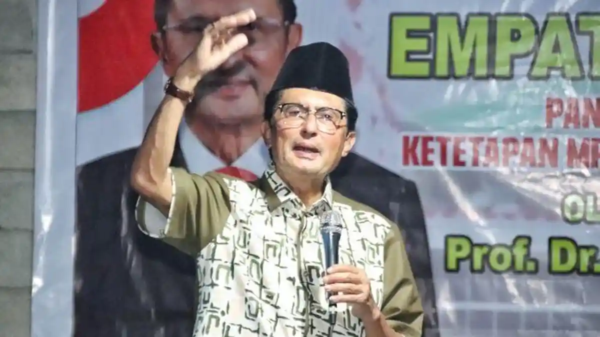 Soroti Keberagaman di Indonesia, Fadel Muhammad: Percuma Ada Pemilu, Jika Berujung Perpecahan