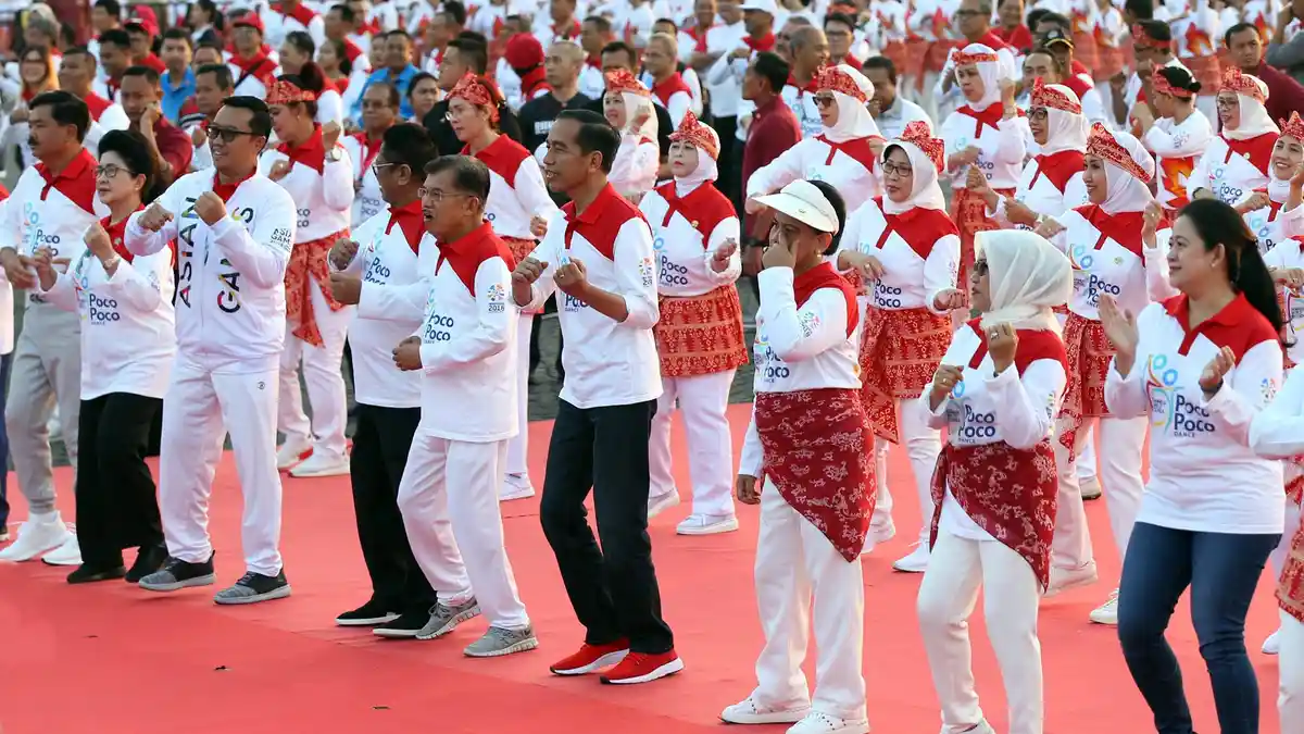Warga Sulut Apresiasi Presiden Jokowi dan Kapolri Menjaga Tradisi Poco-Poco