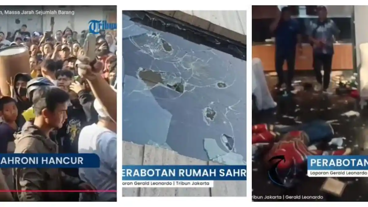 Usai Rumah Dijarah, Polisi Telusuri Pelaku Penyerangan Rumah Ahmad Sahroni di Tanjung Priok