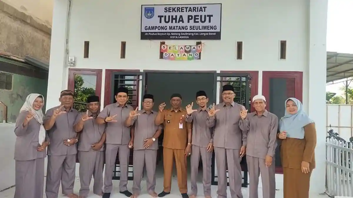 Tuha Peut Matang Seulimeng Langsa Barat Tempati Gedung Baru