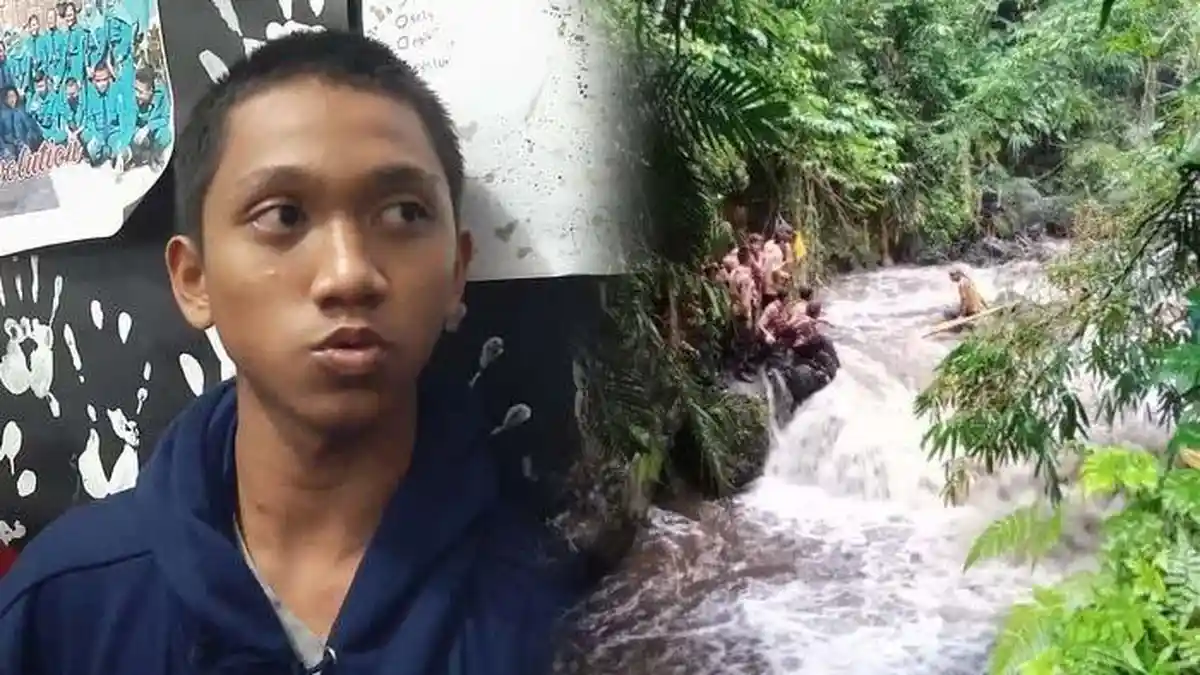 Lihat Teman-temannya Hanyut di Sungai, Danu & Bakir Lompat hingga Lempar Akar untuk Menyelamatkan