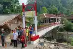 Polda Banten dan Wakabareskrim Sukses Bangun 42 Jembatan Gantung di Kabupaten Lebak