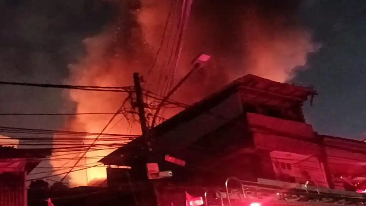 Ratusan Rumah di 4 RT Ludes Terbakar, Gara-Gara Ada Warga yang Masak Ditinggal Main Game