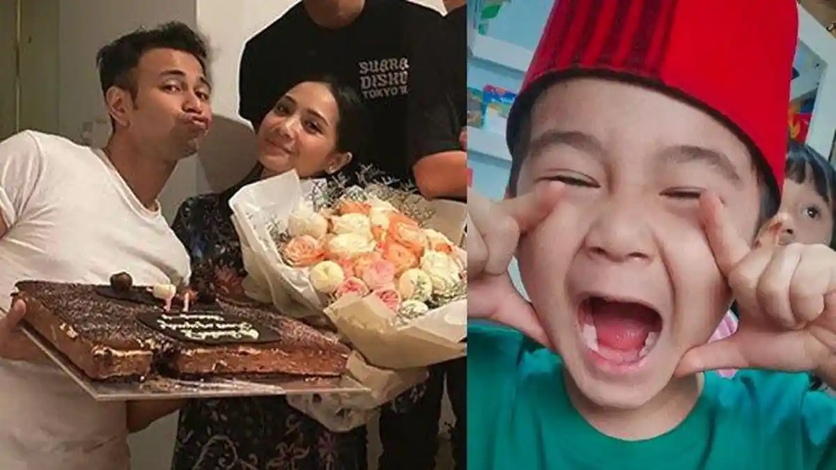Rayakan Anniversary, Raffi Ahmad dan Nagita Slavina Menangis dengar Pesan Rafathar