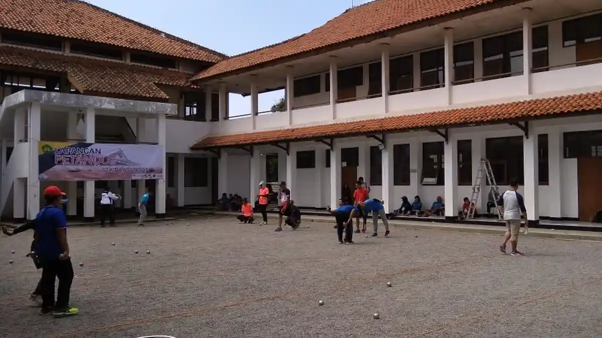 Kejuaraan Petanque Haornas Digelar di STKIP Pasundan Cimahi