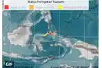 93 Gempa Susulan Guncang Sulut dan Malut, Warga Manado Tewas Tertimpa Kanopi KONI