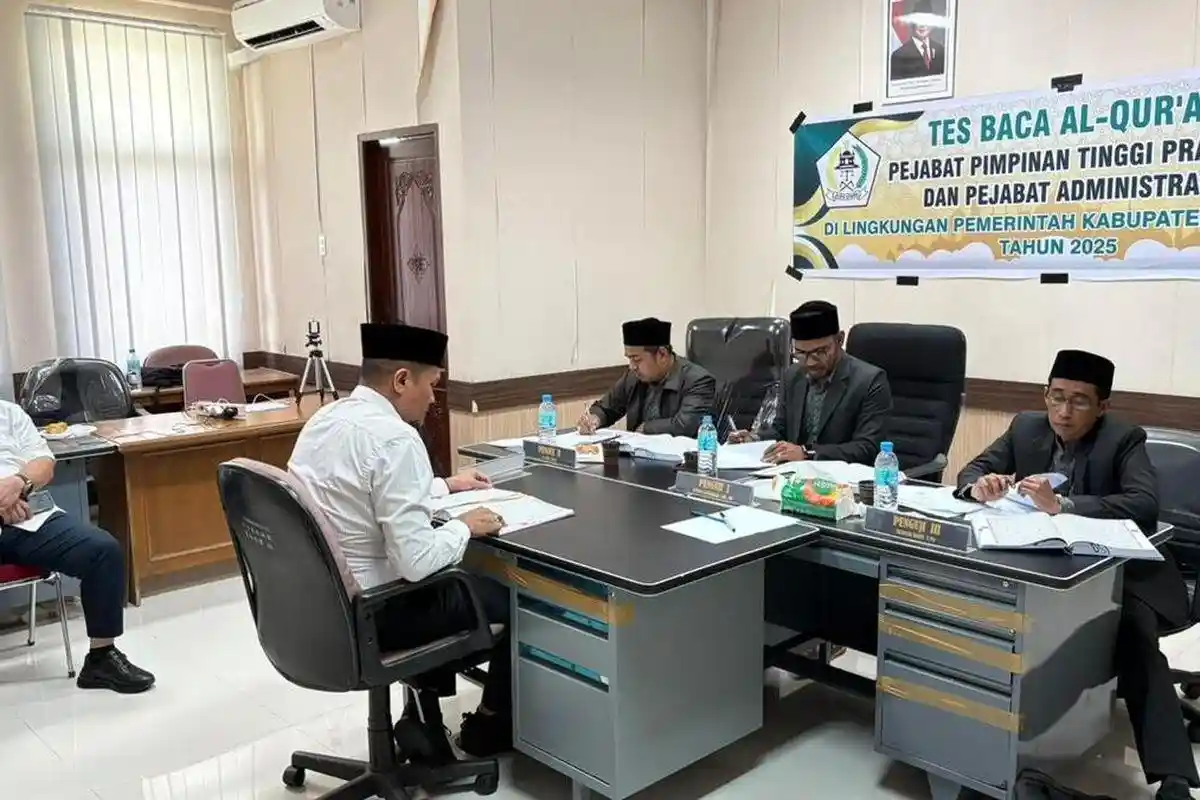 Bupati Mendadak Panggil Calon Pejabat Dites Mengaji Sebelum Dilantik, Banyak yang Panik