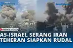 VIDEO Perang Pecah, Israel Serang Ibu Kota Teheran Sebut Tindakan Pencegahan
