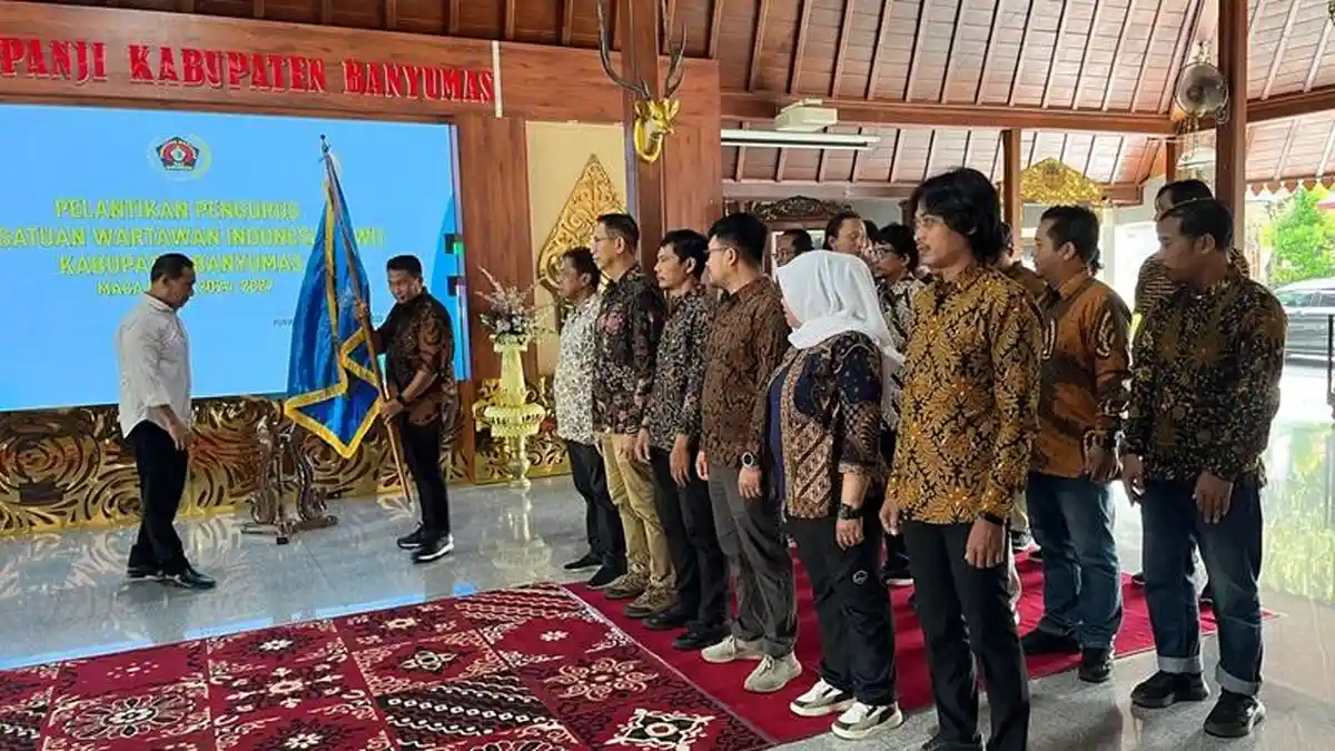 Profesi di Tengah Tantangan Digitalisasi, Pengurus PWI Banyumas 2024 - 2027 Resmi Dilantik